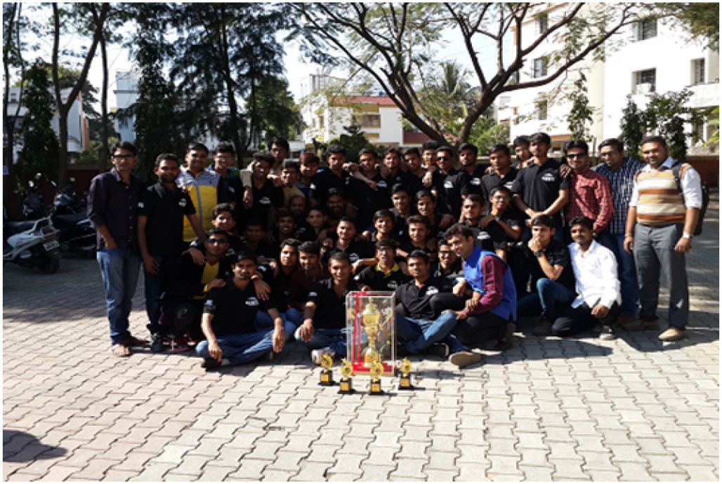 Civil Engineering department won House Cup-2015-16
